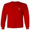 0066. Mother Gift I'm a Nurse RN Nurse Registered Men's Long Sleeve t Shirt (Red, 2X Large)