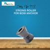 MARINE CITY PU Black Rigid Chemical Resistant Shock-Absorbing Strong Roller for Bow Anchor Pivoting Head Roller Holder Replacement (Length 2 Inches, Hole Diameter 5/8) (1 Pc) view 2