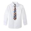 Spring Notion Boy's Striped Woven Zipper Tie Navy X-Large view 4