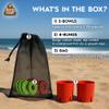 Bunghole Beach Toss Game  Fun & Portable Ring Toss Game  Lightweight Mini Cornhole Set for Beach, Backyard or Lake  Travel-Friendly Entertainment with Easy Setup view 4