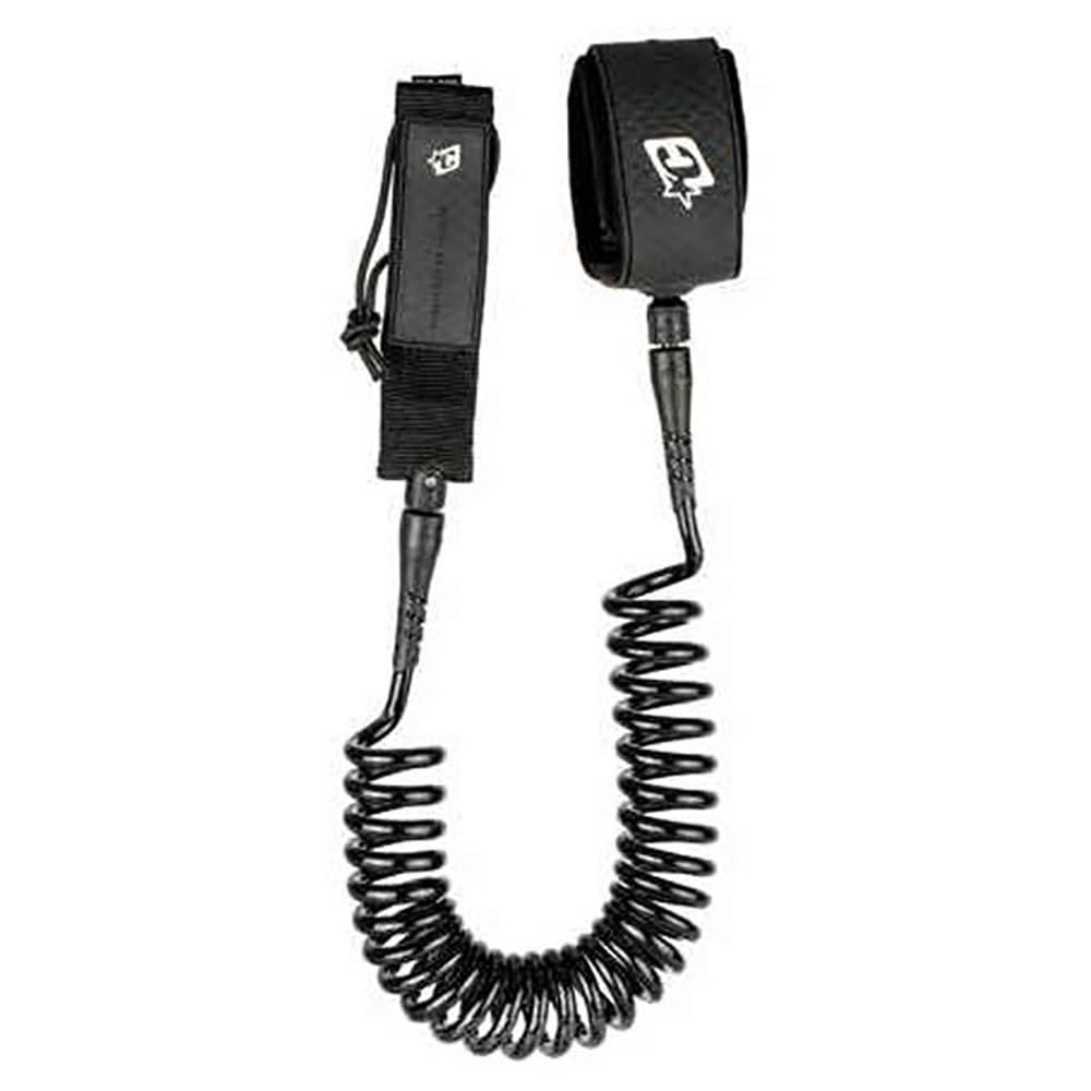 Creatures of Leisure Reliance Sup Ankle Coil 10Ft Leash Black Black Black 10'0"