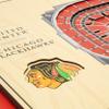 NHL Chicago Blackhawks Nhl 5 Layer Stadiumviews 3D Wall Art, 17" x 13" x 5/8", Brown view 4