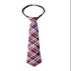 Spring Notion Boy's Tartan Plaid Woven Zipper Tie Burgundy Large view 1