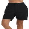 Maxine of Hollywood Women's Standard 7'' Woven Swim Short, Black//Solid, 18 view 1