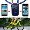 Smart Lock APP Control Bluetooth Anti Theft Alarm Chain Lock with 105dB Alarm Automatic Manual Locking for Bikes Motorcycle Gates(Red) view 4