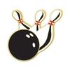 Bowling Enamel Lapel Pins - Bowling Pins Award 30 Pack view 1