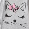 Dolphin&Fish Kids Pajamas Cat Little Kids Pjs Sleepwear 3T Grey view 3