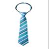 Spring Notion Boy's Striped Woven Zipper Tie Light Blue Medium view 1