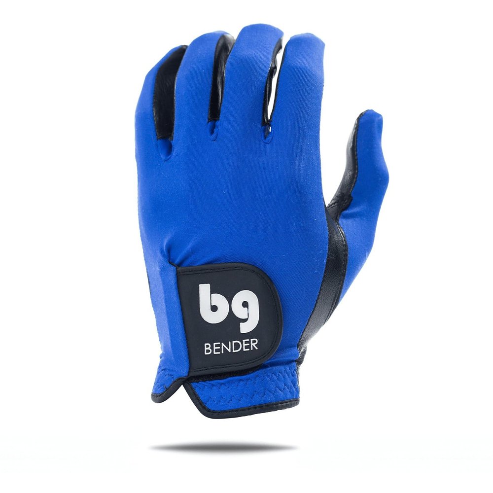 Bender Gloves - Men's Golf Glove, Durable Spandex Material, Unique Golf Gloves Men Left Handed Golfer (Wear On Right)