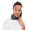 Buff CoolNet UV Neck Gaiter  Solid Colors, UPF 50 Sun Protection, Breathable Cooling Face Mask & Headwear, 12+ Ways to Wear, Quick Dry, HeiQ Fresh Tech, Recycled Polyester, Sedona Grey, Adult Size view 4