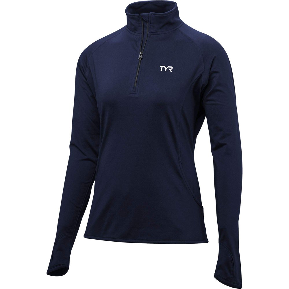 TYR FPLS6A401XS Womens Alliance 1/4 Zip Pullover Navy XS