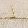 Yiyang Personalized Pendant Jewelry Name Necklace 14K Gold Plated Stainless Steel Birthday Gift for Women Lauren view 4
