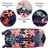 GOXUNYUAN Suitcase Cover, Carry on Luggage Cover Protector - Travel Elastic Spandex Luggage Covers Fits 26 to 28 Inch Flower view 3