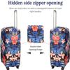 GOXUNYUAN Suitcase Cover, Carry on Luggage Cover Protector - Travel Elastic Spandex Luggage Covers Fits 26 to 28 Inch Flower view 4