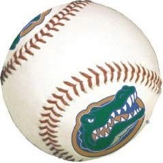 3 Inch Gators Baseball Logo Decal UF University of Florida FL Removable Wall Sticker Art NCAA Home Room Decor 3 Inches