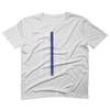0075. Big Flag USA American Police Support Blue Lives Matter Thin Line Patriotic Style for Men T Shirt (White, 2X Large)
