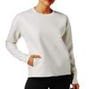 32 DEGREES Women's Drop-Shoulder Fleece Top, Heather White, XX-Large view 1