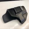 IWB (Inside of Waistband), Genuine Top Grain Leather,Deep Conceal Carry, Open Muzzle, Metal Clip, Black, Right Hand, Fit Glock 19, 23, 32,38 view 3