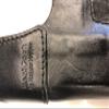IWB (Inside of Waistband), Genuine Top Grain Leather,Deep Conceal Carry, Open Muzzle, Metal Clip, Black, Right Hand, Fit Glock 19, 23, 32,38 view 4