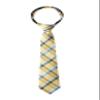 Spring Notion Boy's Tartan Plaid Woven Zipper Tie Yellow Small view 1