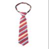 Spring Notion Boy's Striped Woven Zipper Tie Red X-Large view 1