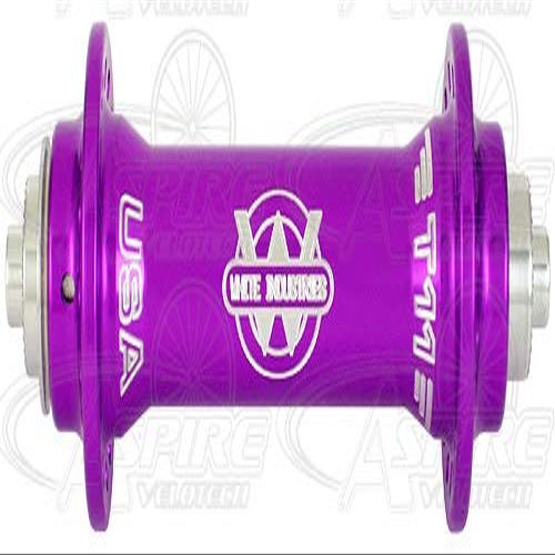 White Industries T11 Front Hub (Purple, Drilling: 16)