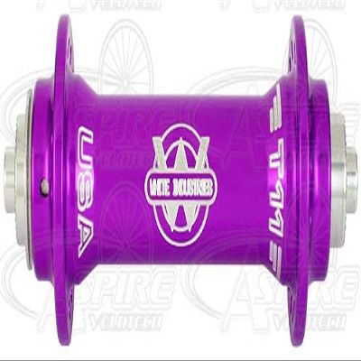 White Industries T11 Front Hub (Red, Drilling: 32)
