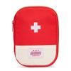 Jipemtra Red First Aid Bag Empty 1st Aid Bag Section Dividers Medical Travel Case Emergency First Responder Storage Compact Medicine Bag for Car Home Office Kitchen Sport Outdoors (Red) view 1
