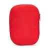 Jipemtra Red First Aid Bag Empty 1st Aid Bag Section Dividers Medical Travel Case Emergency First Responder Storage Compact Medicine Bag for Car Home Office Kitchen Sport Outdoors (Red) view 2