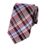 Spring Notion Men's Tartan Plaid Woven Necktie Burgundy view 1