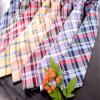 Spring Notion Men's Tartan Plaid Woven Necktie Burgundy view 3
