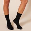 Amazon Essentials Women's Cotton Crew Socks, 6 Pairs, Black, 8-12 view 4