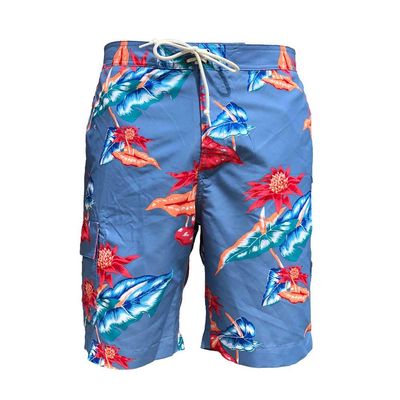 Chaps Men's Swimwear Bottom Shorts Swim Trunks Blue Medium