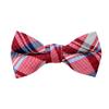 Spring Notion Boy's Tartan Plaid Woven Bow Tie Red X-Large view 1