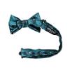Spring Notion Boy's Dotted Camoflouge Woven Bow Tie Teal Medium view 3