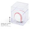 ChalkTalkSPORTS Square Acrylic Display Case | Baseball Holder | 3-Pack view 4