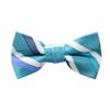 Spring Notion Boy's Striped Woven Bow Tie Light Blue X-Large view 1