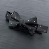 Spring Notion Boy's Dotted Camoflouge Woven Bow Tie Black X-Large view 2