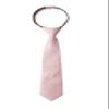 Spring Notion Boy's Textured Woven Zipper Tie Pink Copper Large view 1