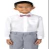 Spring Notion Boy's Dotted Woven Bow Tie Pink Copper X-Large view 4