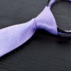 Spring Notion Boy's Textured Woven Zipper Tie Purple Large view 2