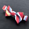 Spring Notion Boy's Striped Woven Bow Tie Red X-Large view 2