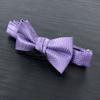 Spring Notion Boy's Textured Woven Bow Tie Purple Large view 2