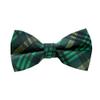 Spring Notion Boy's Plaid Woven Bow Tie Green X-Large view 1
