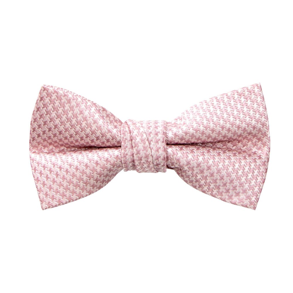 Spring Notion Boy's Textured Woven Bow Tie Pink Copper Large