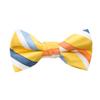 Spring Notion Boy's Striped Woven Bow Tie Yellow Medium view 1