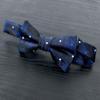 Spring Notion Boy's Dotted Camoflouge Woven Bow Tie Navy Large view 2