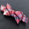 Spring Notion Boy's Tartan Plaid Woven Bow Tie Red Small view 2