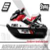 STIFFIE WhipOne Blueberry Blue Super Sticky 3" Alpha Numeric Registration Identification Numbers Stickers Decals for Sea-Doo Spark, Inflatable Boats, Ribs, Hypalon/PVC, PWC and Boats. view 3