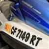 STIFFIE WhipOne Blueberry Blue Super Sticky 3" Alpha Numeric Registration Identification Numbers Stickers Decals for Sea-Doo Spark, Inflatable Boats, Ribs, Hypalon/PVC, PWC and Boats. view 4